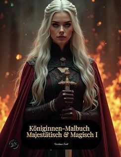 Cover von Königinnen Malbuch 1