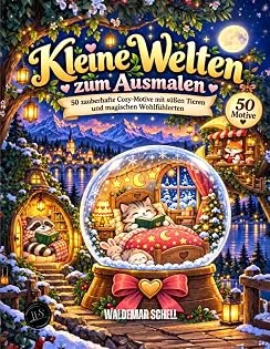 Cover von Kleine Welten zum Ausmalen
