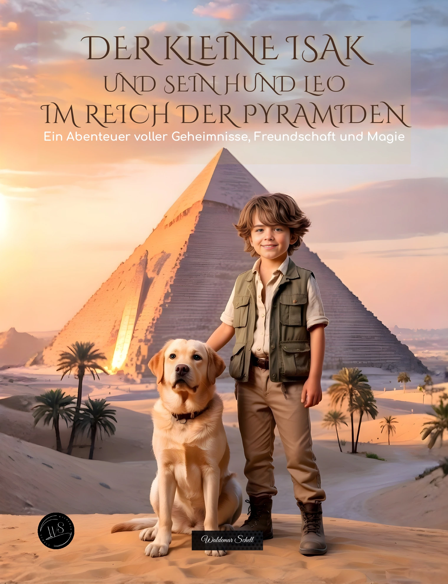 Cover von DER KLEINE ISAK UND SEIN HUND LEO IM REICH DER PYRAMIDEN