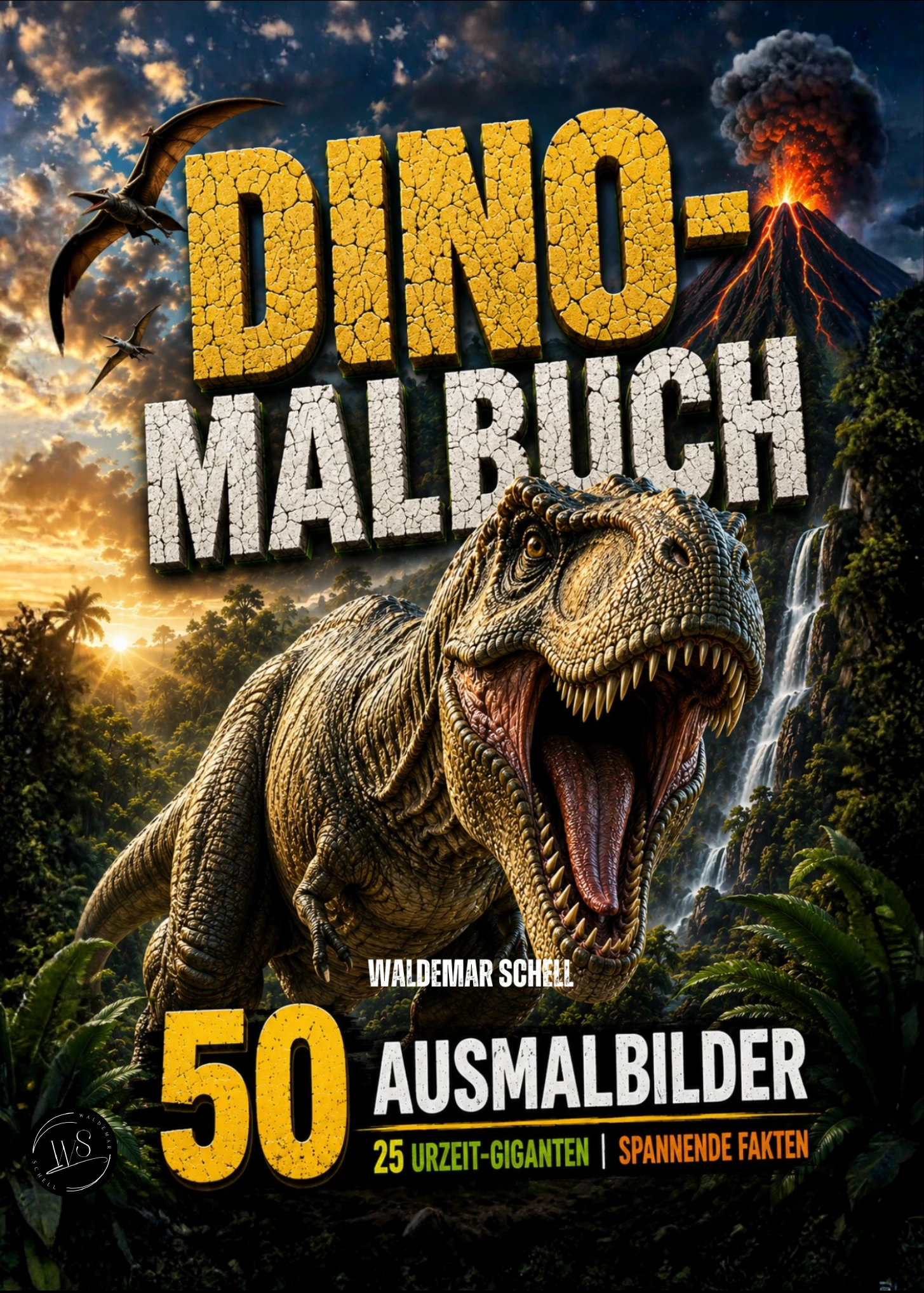 Cover von DINO-MALBUCH