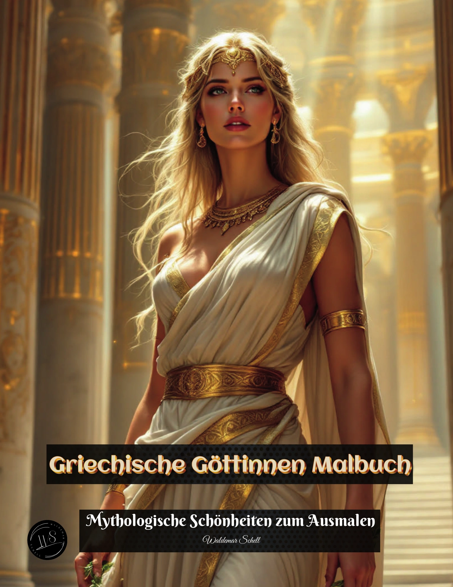 Cover von Griechische Göttinnen Malbuch
