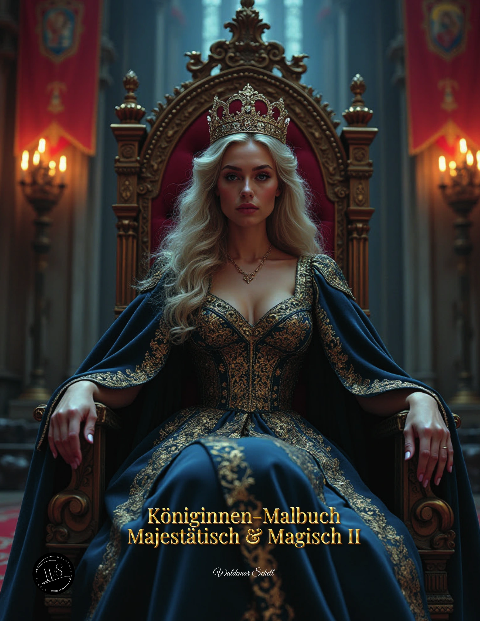 Cover von Königinnen-Malbuch II