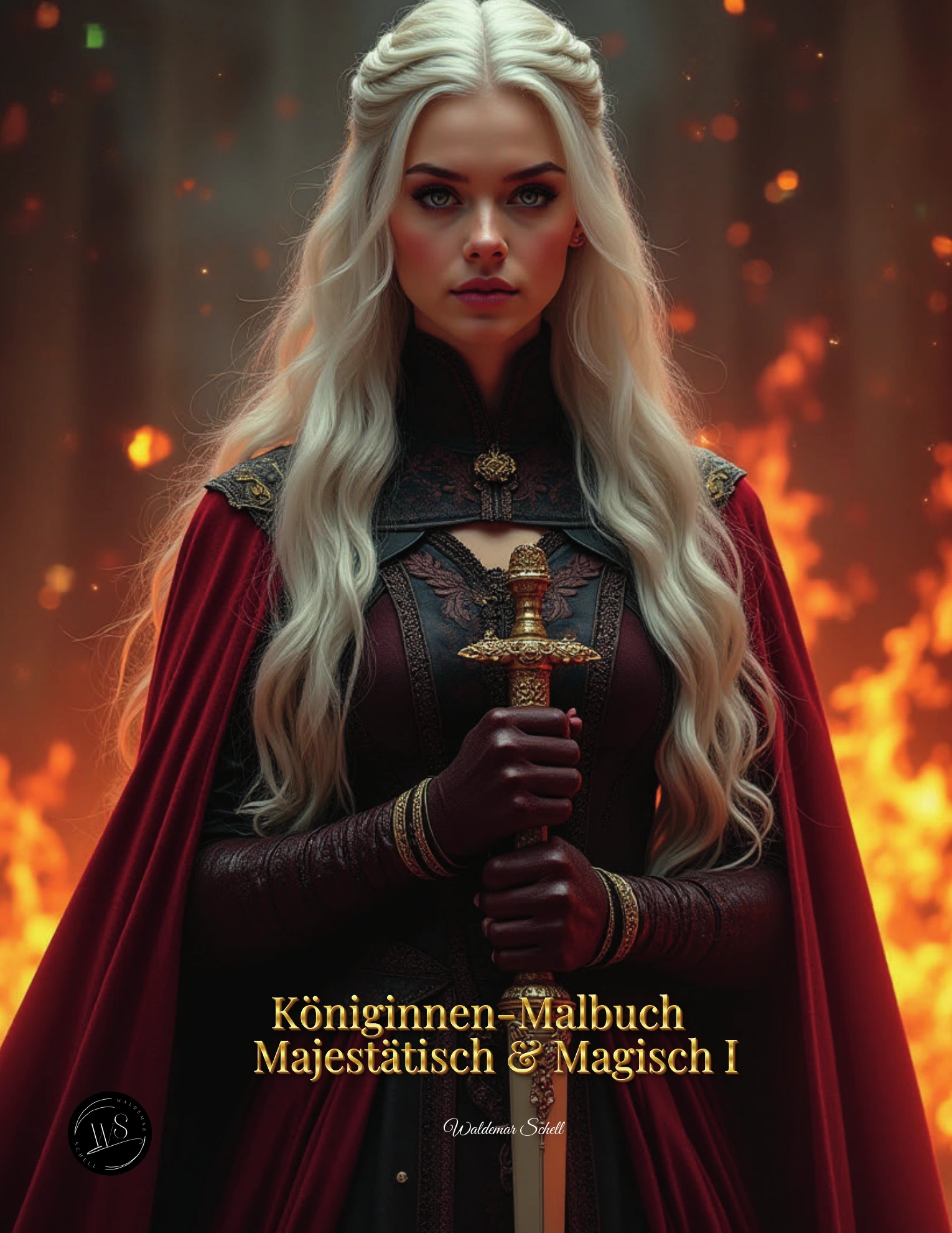 Cover von Königinnen-Malbuch