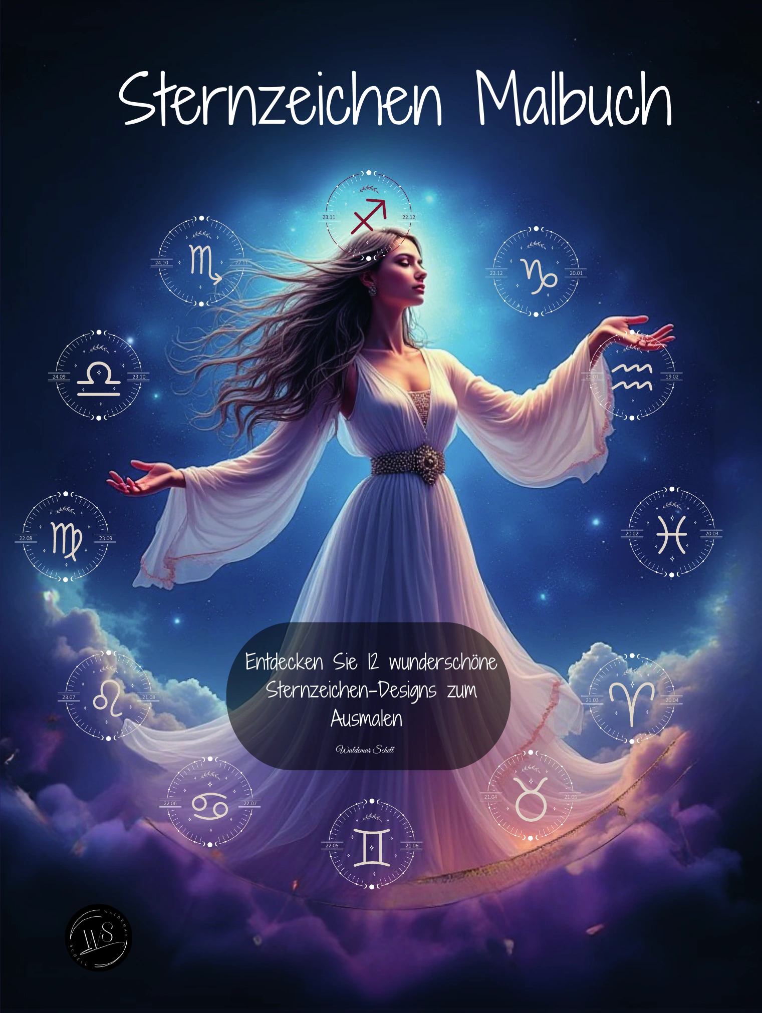 Cover von STERNZEICHEN-MALBUCH