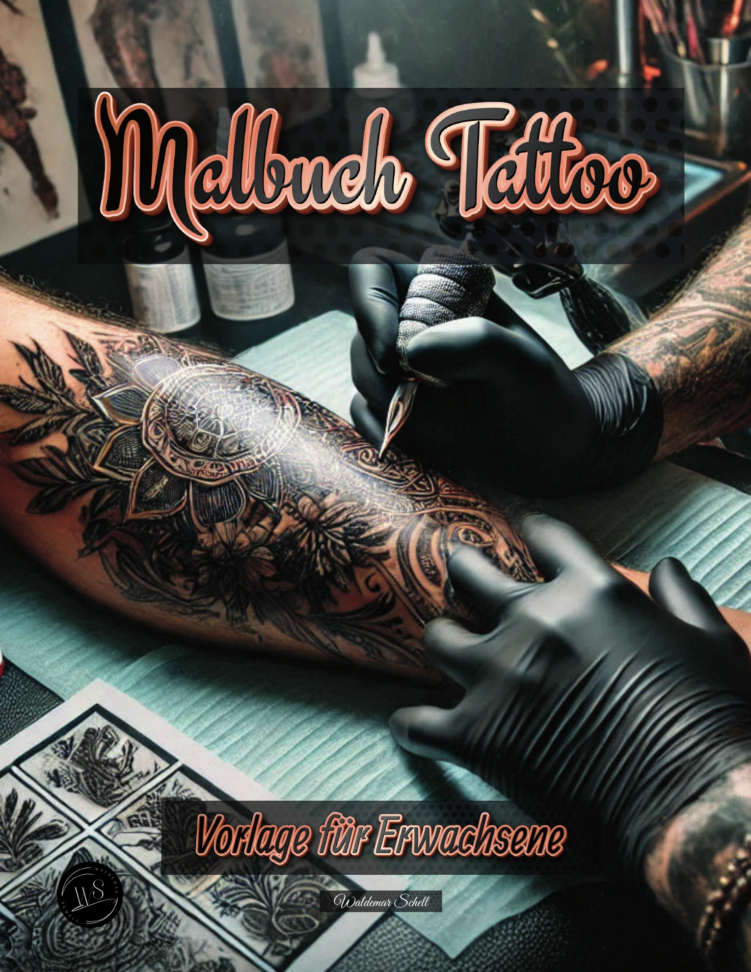 Cover von TATTOO-MALBUCH