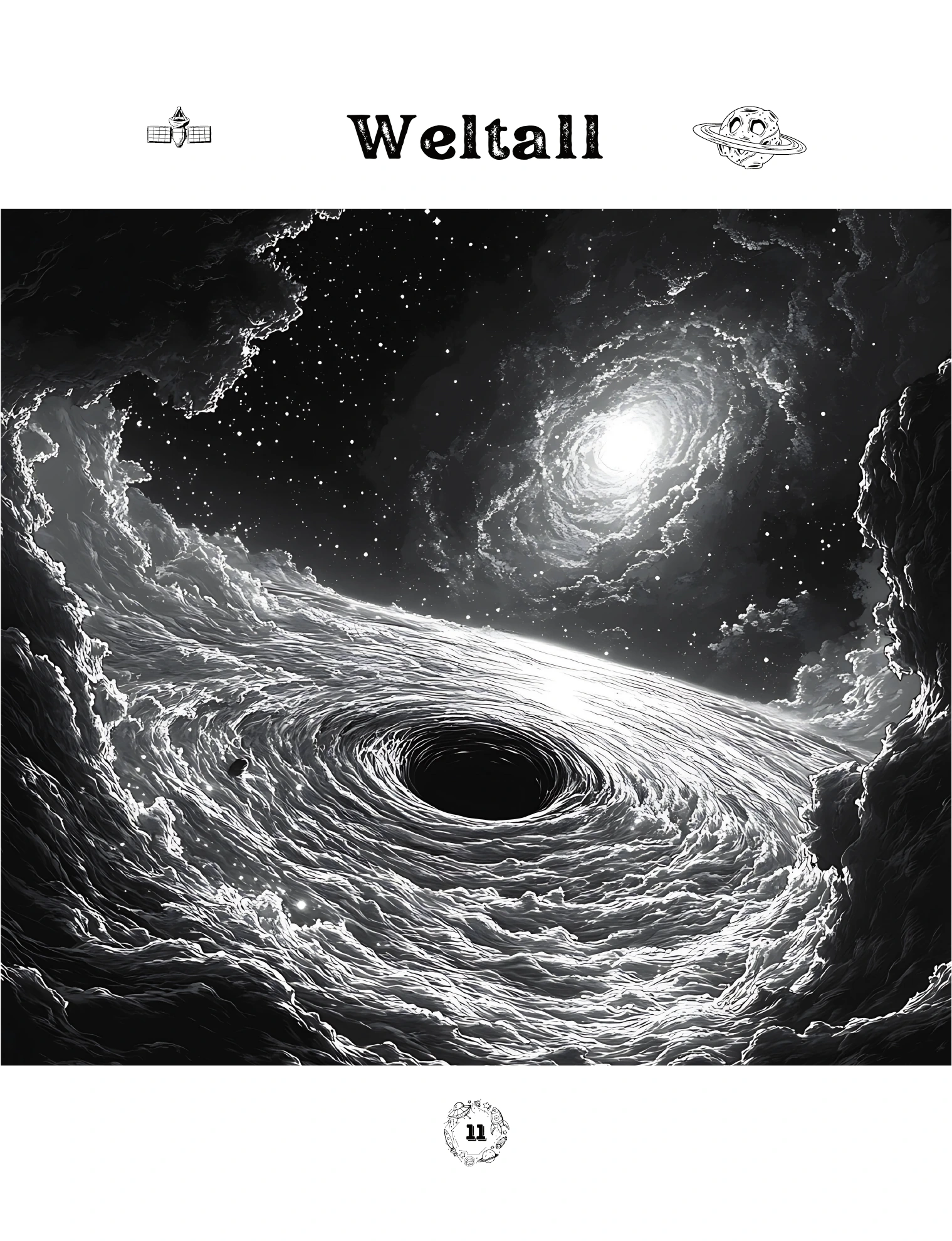 Schwarzes Loch und ferne Galaxie · PDF-Seite 23