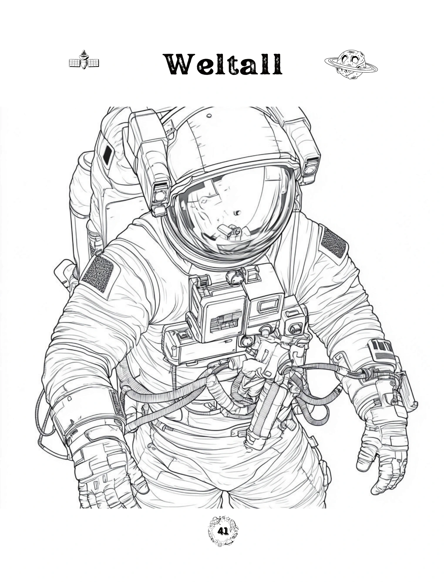 Astronaut im Raumanzug · PDF-Seite 83