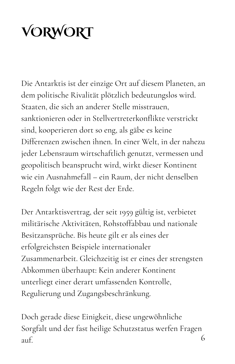 Vorwort · Buchseite 6