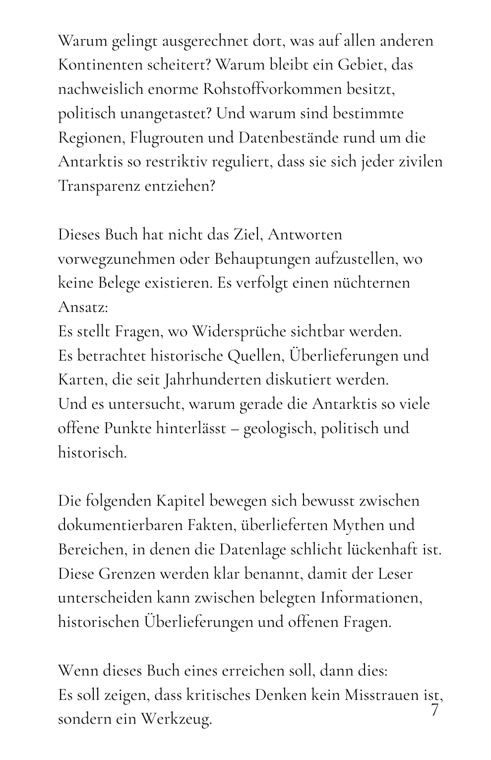 Vorwort · Buchseite 7
