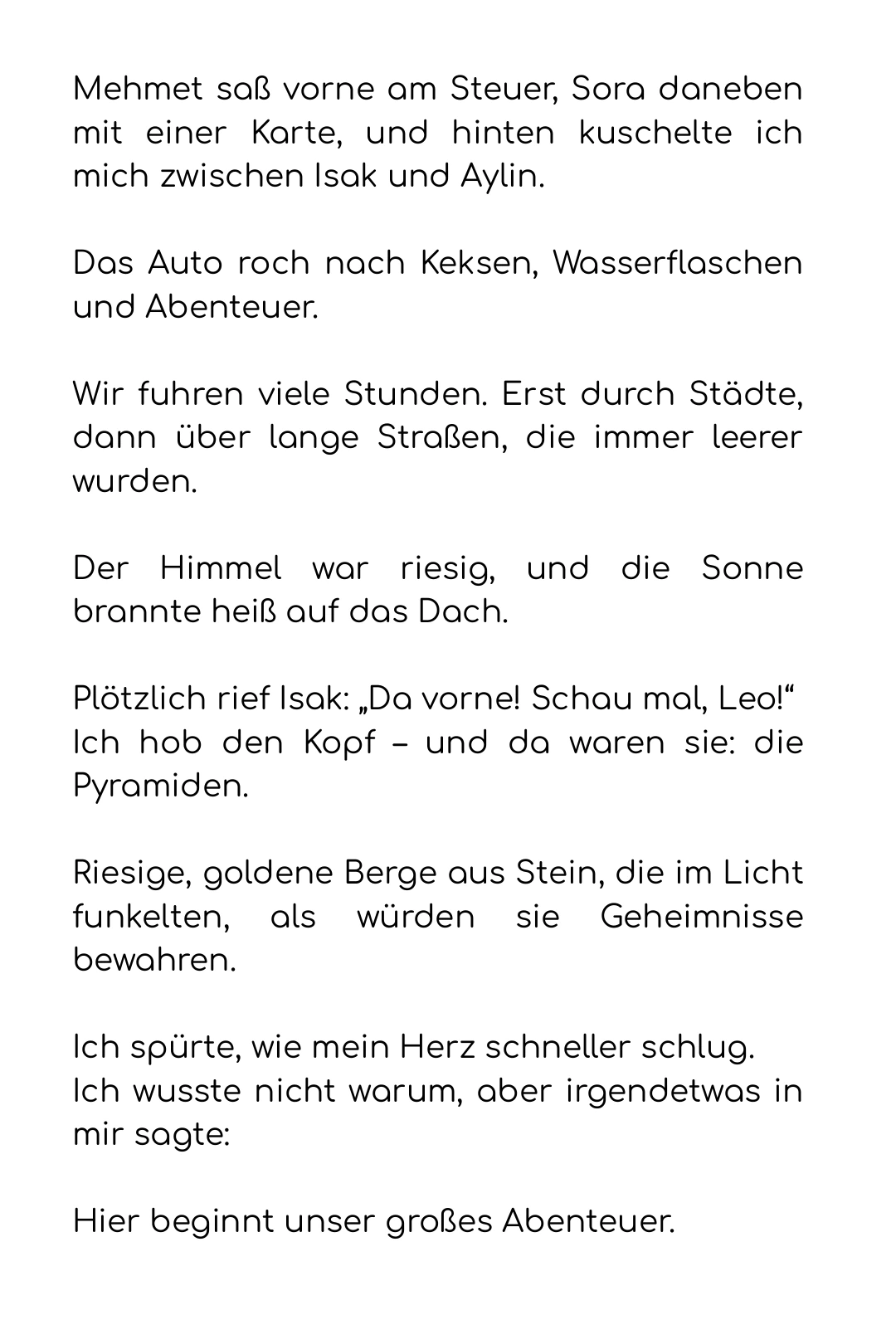 Kapitel 1 – Der Anfang unseres Abenteuers · Buchseite 8