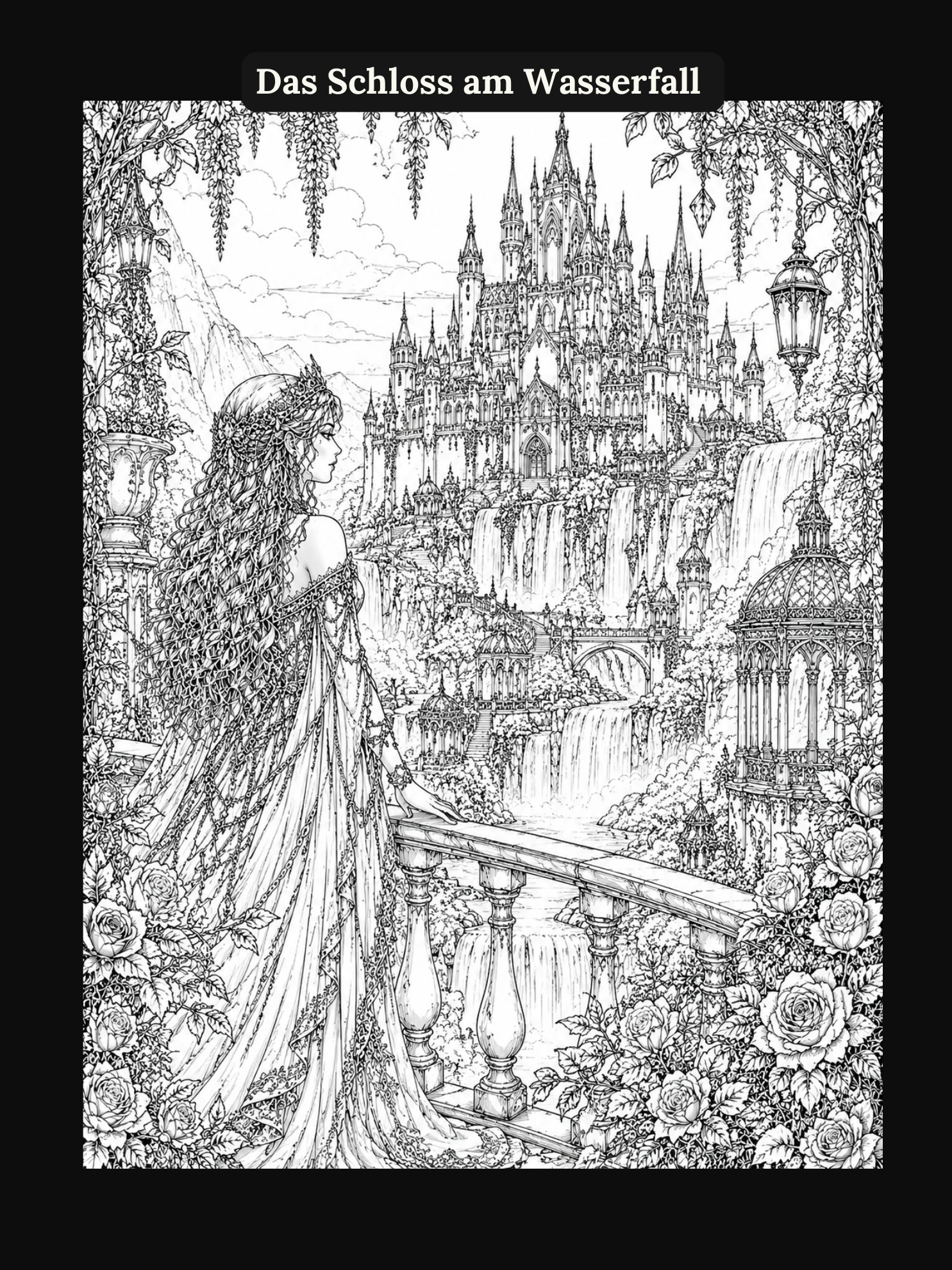 Das Schloss am Wasserfall · Buchseite 63