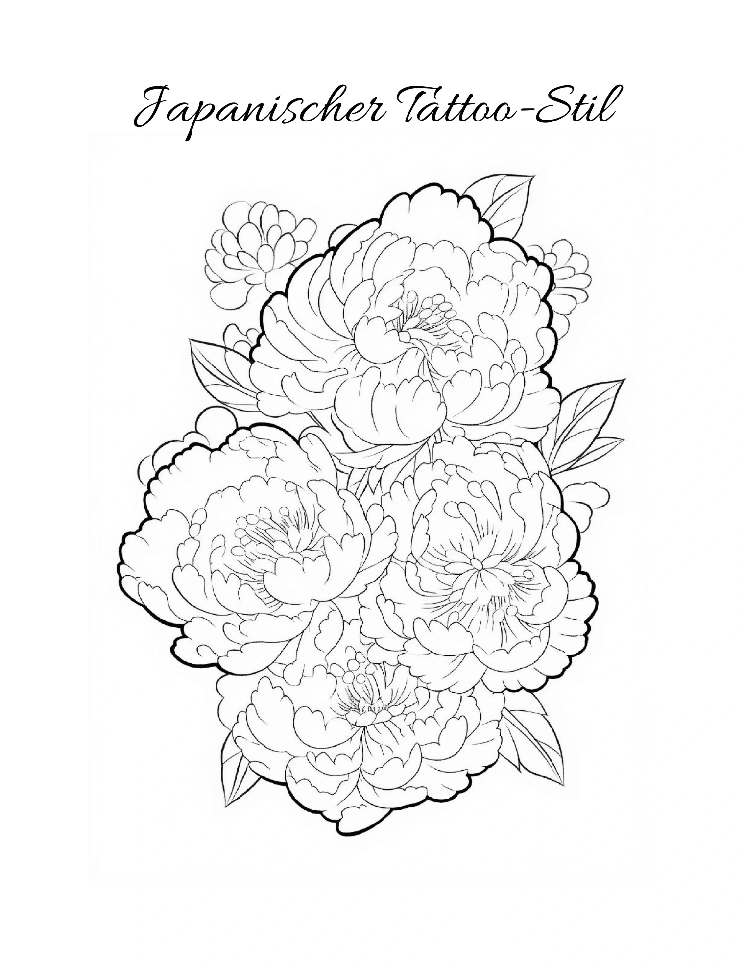 Band II · Florales Motiv mit großen Blüten · PDF-Seite 23