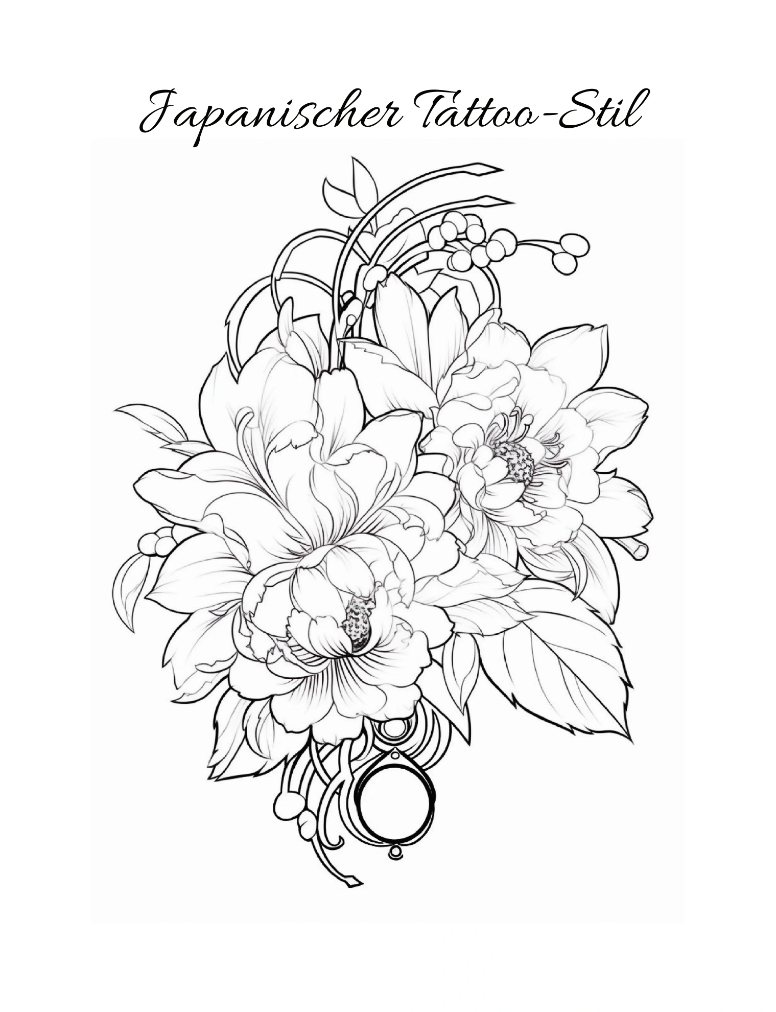 Band III · Florales Ornament mit Bändern · PDF-Seite 43