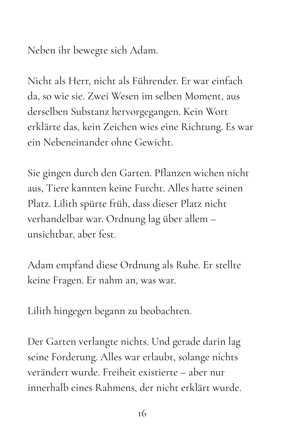 Kapitel 1: Die Schöpfung in zwei Erzählungen · Buchseite 16