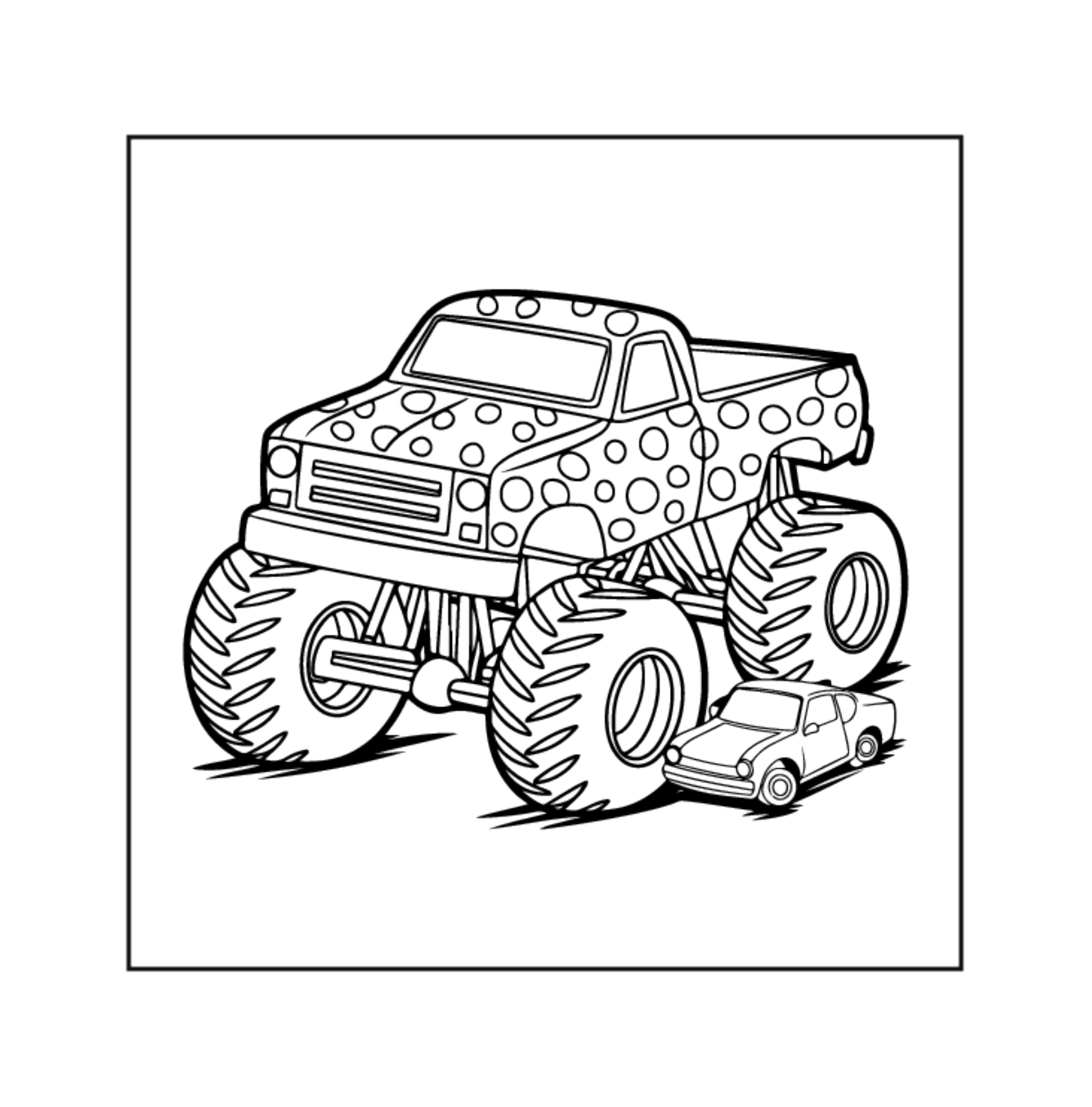 Ausgabe 2 · Truck mit Punkten über einem Auto · PDF-Seite 3