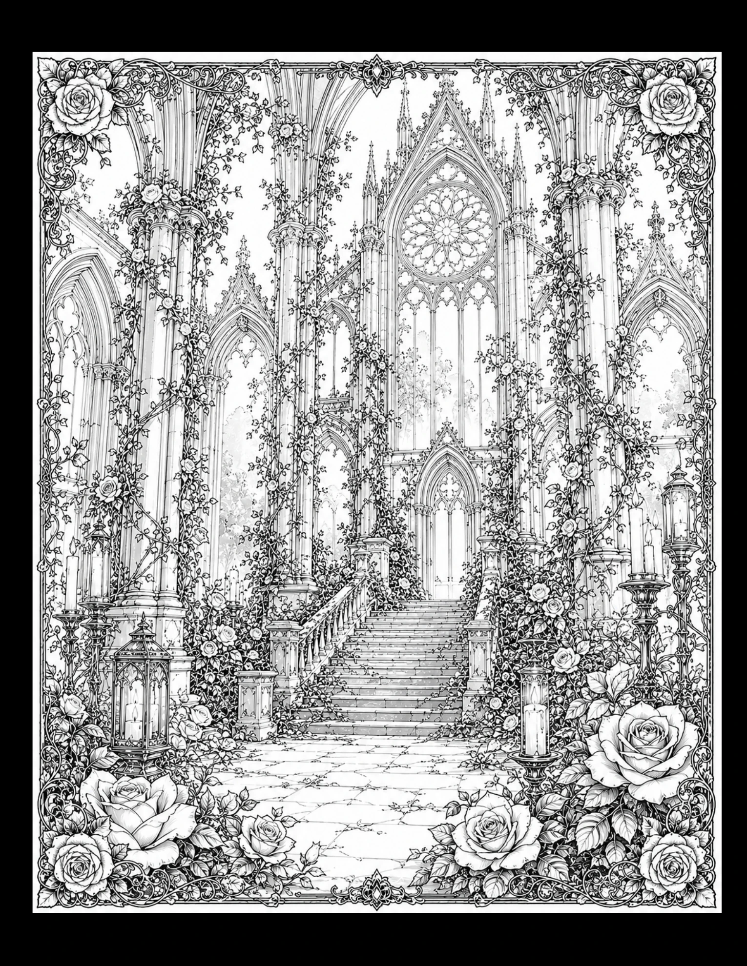 Die Rosenkathedrale · Buchseite 5