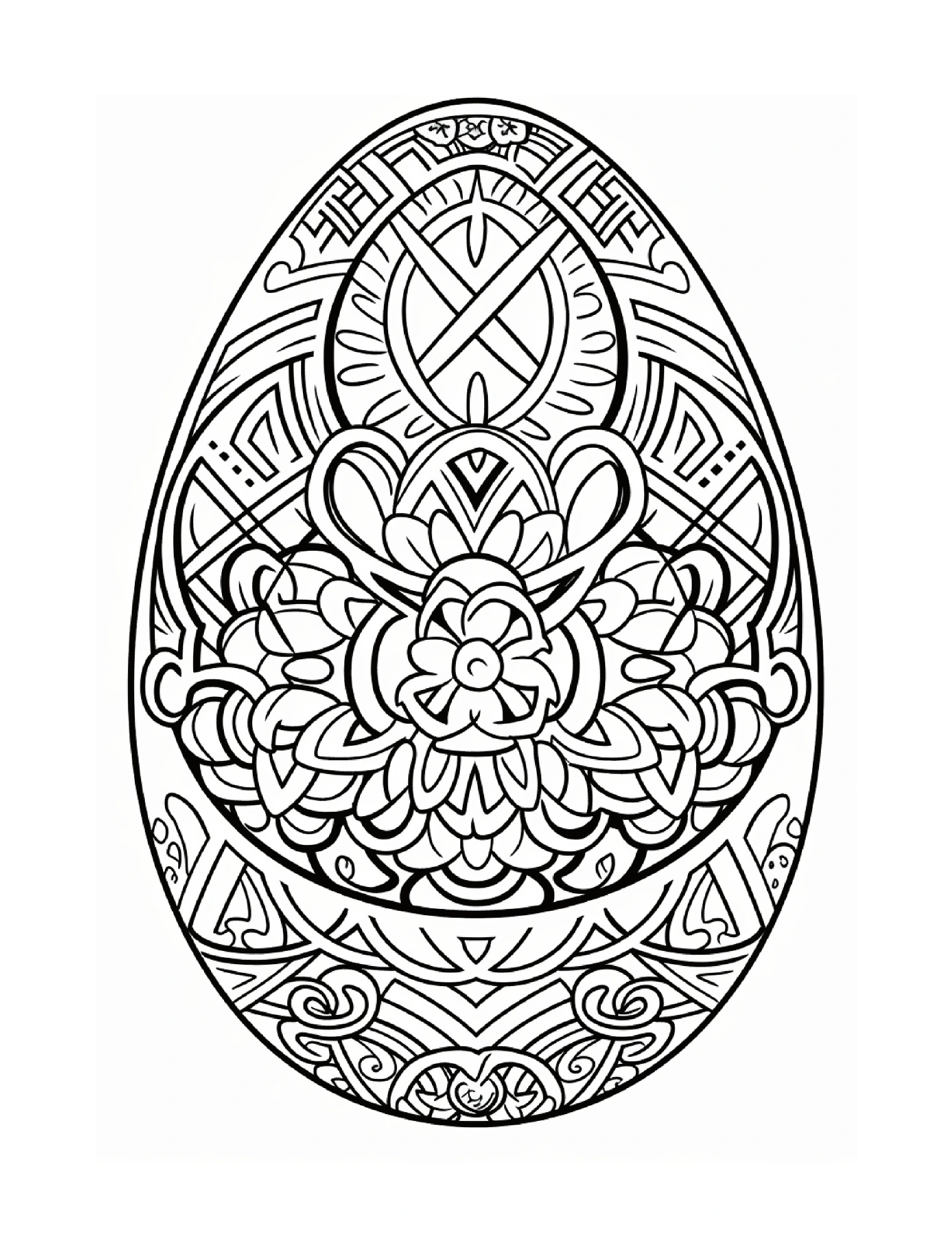 Ausgabe 1 · Mandala mit zentraler Blüte · PDF-Seite 13