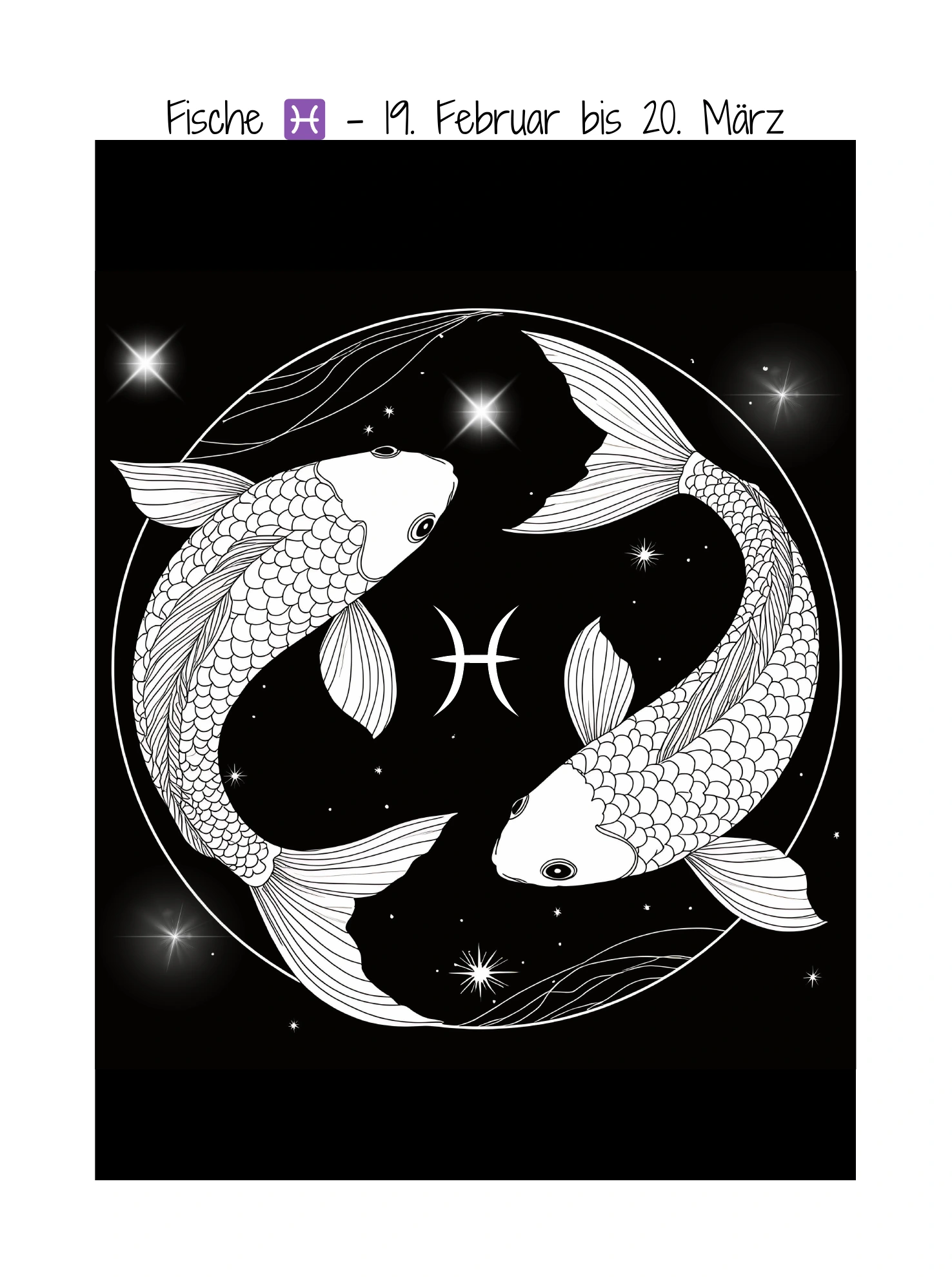 Fische – Ausmalmotiv · PDF-Seite 19