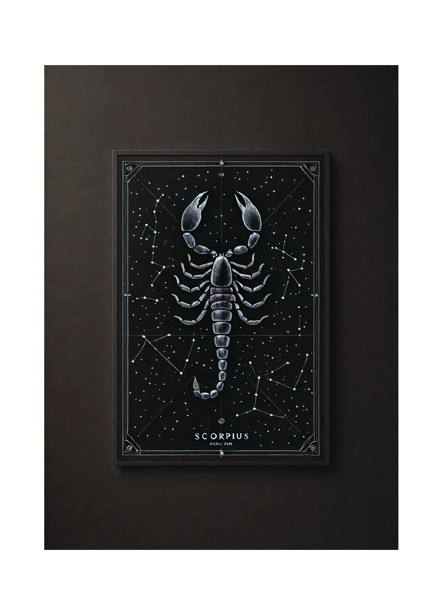 Skorpion – Sternenkarten-Illustration · PDF-Seite 65
